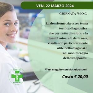 VENERDI 22 MARZO 2024: GIORNATA MOC